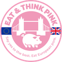 Logo Eat & Think Pink UK